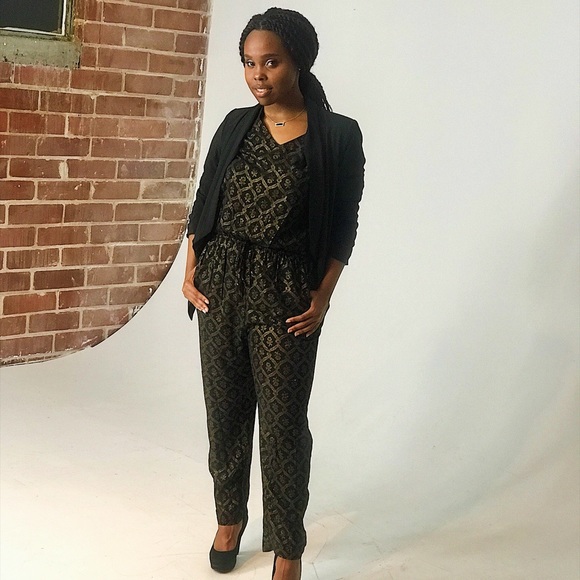 Old Navy Other - Black & Gold Jumpsuit Old Navy Other - Black & Gold Jumpsuit